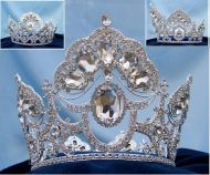 Corona de Pedreria Swarovski para reina, princesa The Charlotte Amalie