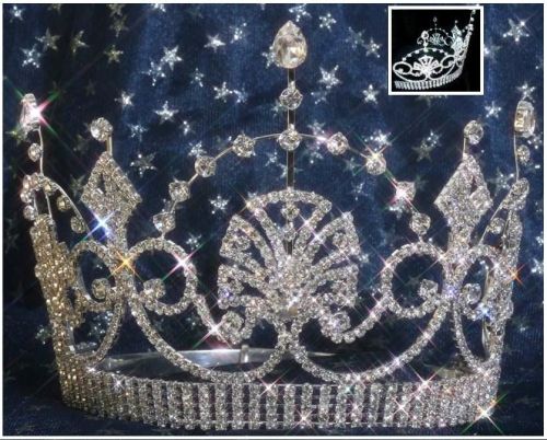 Corona Grande de Pedreria Swarovski para Reina o Princesa