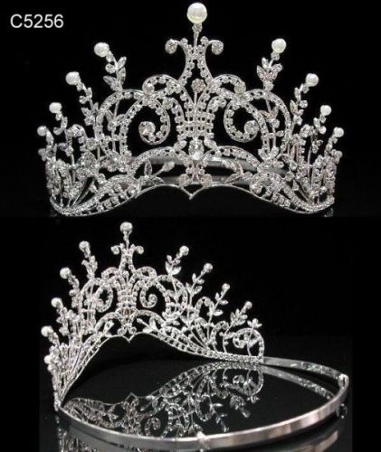 Corona de Cristal Swarovski Leaey-Spray Tiara 1905 English