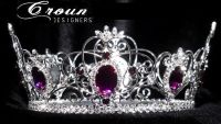 Corona Unisex para Rey o Reina de cristal swarovski