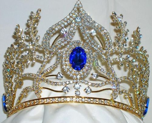 Corona para Reina de Cristal Swarovski Ceremonial