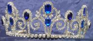 Corona de Cristal Swarovski para reina Condesa de Paris