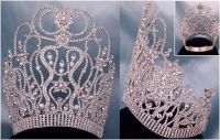 Corona para Reina de Cristal Swarovski Round the World
