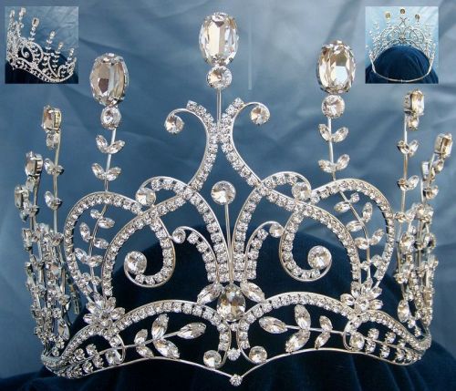Corona para Reina, Princesa de cristal swarovski large Leaey-Spray 1905 English