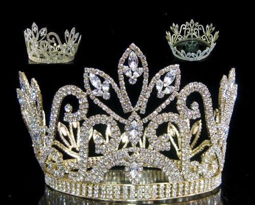 Corona Unisex de Cristal Swarovski para Rey o Reina
