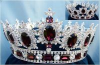 Corona Unisex para Rey o Reina de cristal swarovski