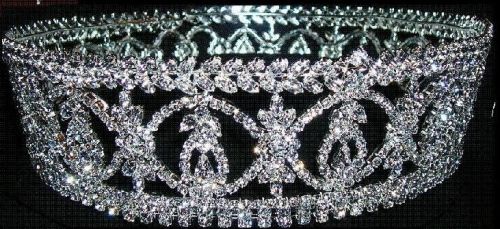 Corona para Reina Princesa Novia o QuinceaÃ±era de Cristal Swarovski Duchess Royal Crown