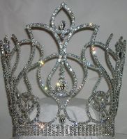 Corona para Reina, Princesa de cristal swarovski Queen of The Tropics
