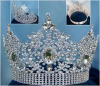 Corona de Cristal  para Reina,  Princesa, Novia, etc Ajustable