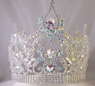 Corona Continental Ajustable para Reina Aurora Borealis