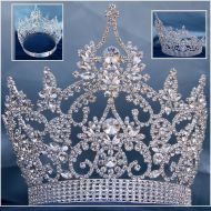 Corona Continental Ajustable para Reina Clear Diamond